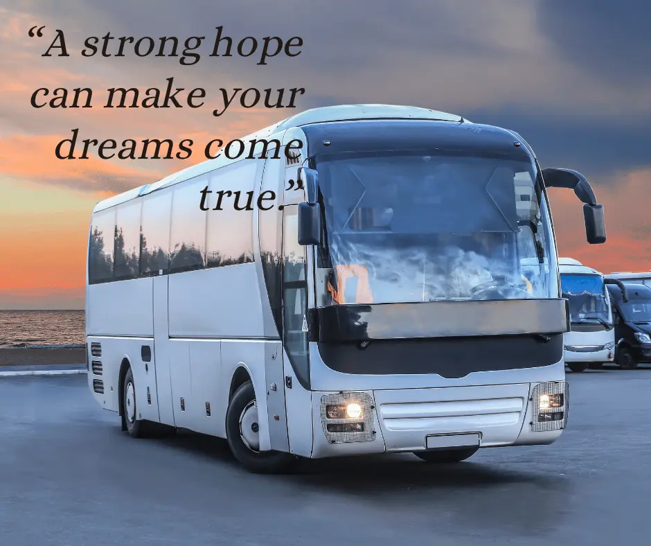volvo luxury coach in buddhist places.